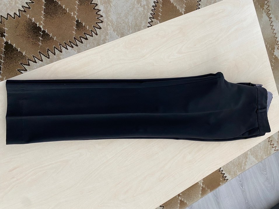 Siyah Kadın Kumaş Pantolon - Görsel 2