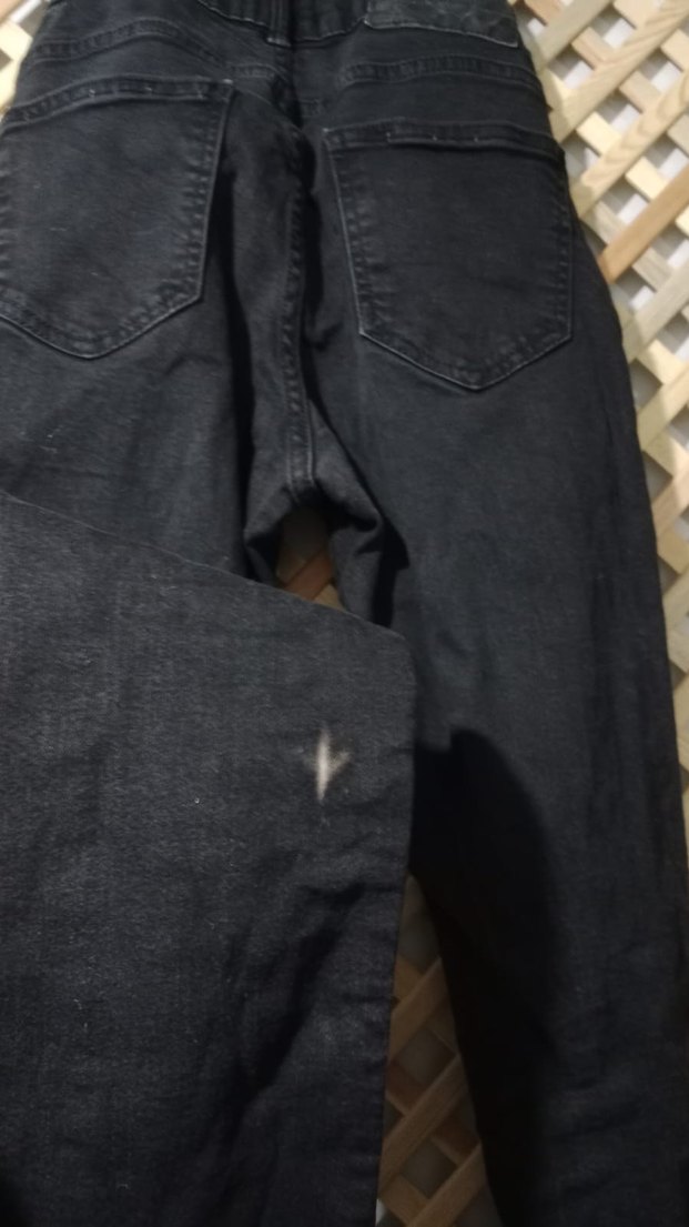 Kadın Siyah Regular Fit Kot Pantolon - Görsel 2