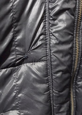 Lacivert Kadın Kışlık Mont - Görsel 2