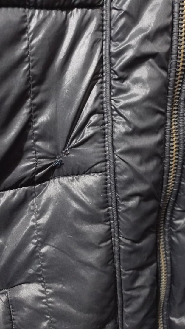 Lacivert Kadın Kışlık Mont - Görsel 2