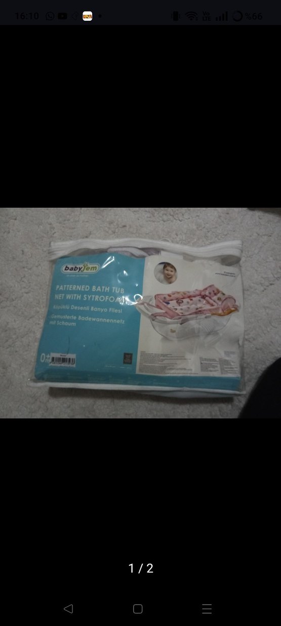 Baby hem Köpüklü Banyo Filesi - Görsel 2