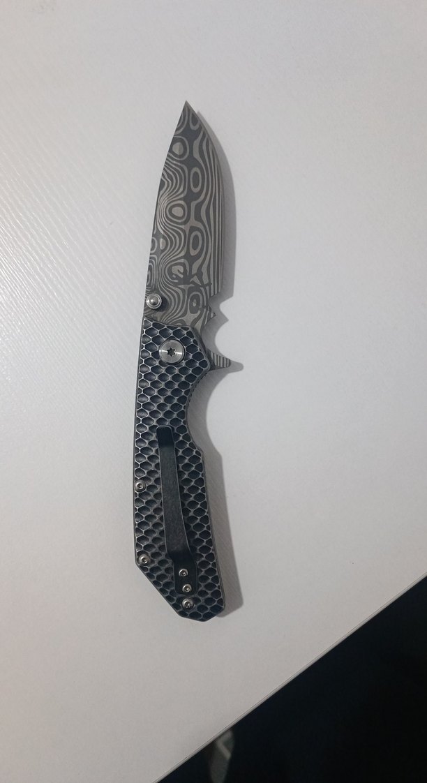 Koyu Siyah Katlanır Cep Bıçağı - Görsel 2