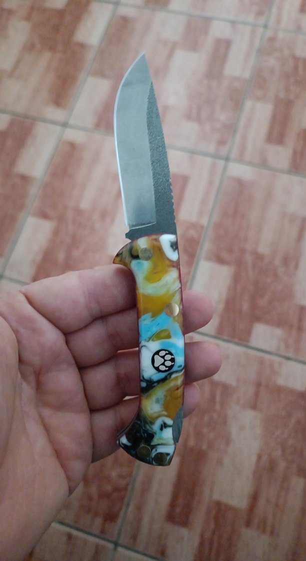 Renkli Kuş Figürlü Katlanır Bıçak - Görsel 2