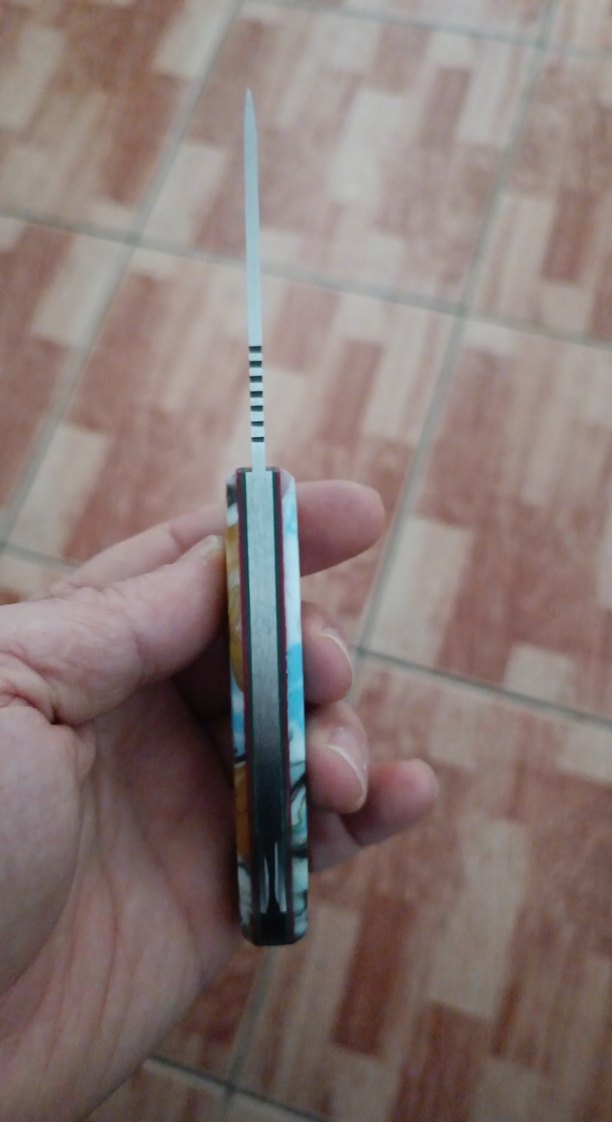 Renkli Kuş Figürlü Katlanır Bıçak - Görsel 3