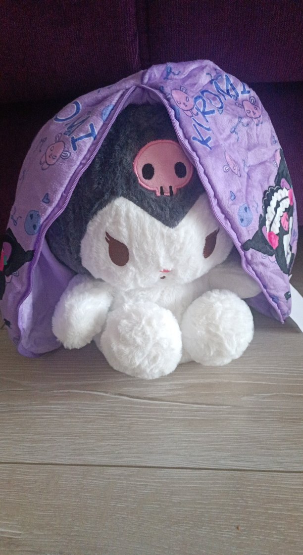 35 cm Mor Kuromi fermuarlı model - Görsel 2