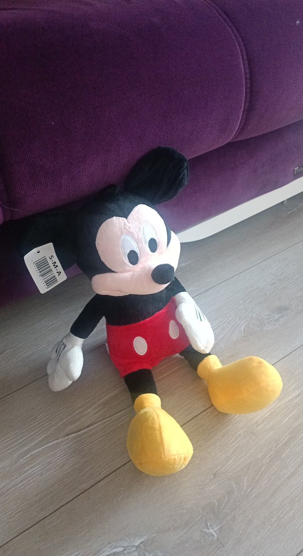 50 cm Mickey Mouse Peluş Oyuncak - Görsel 3