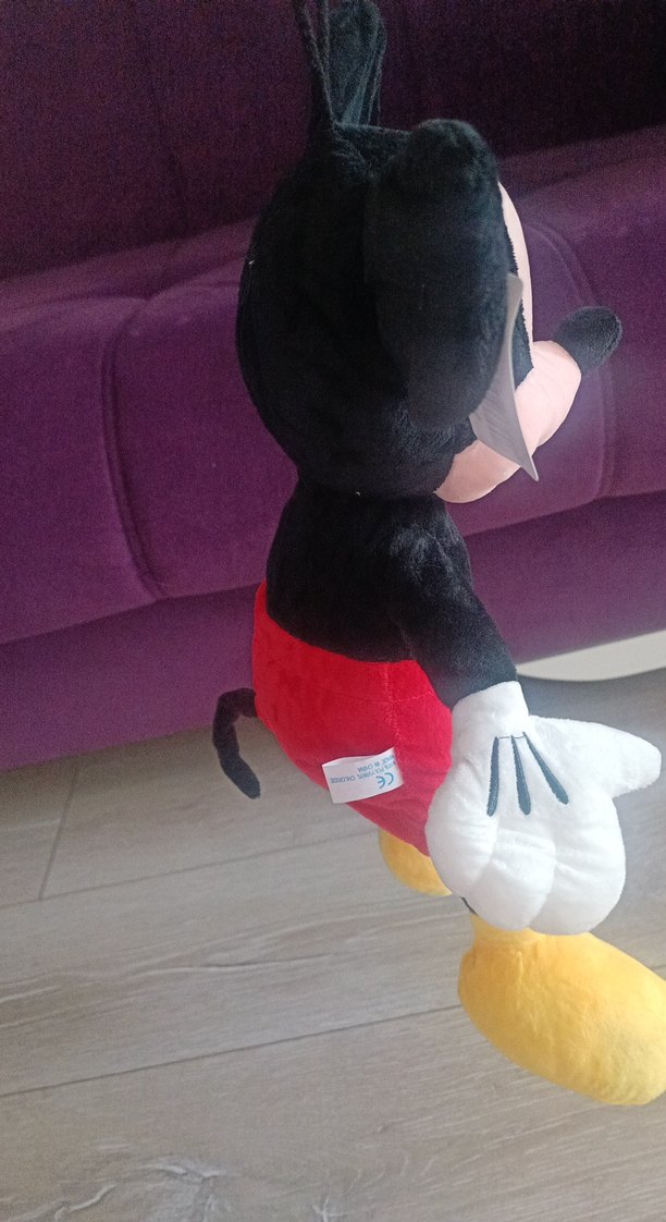 50 cm Mickey Mouse Peluş Oyuncak - Görsel 4