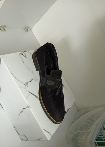 Kahverengi Süet Püsküllü Erkek Klasik Ayakkabı - Görsel 2