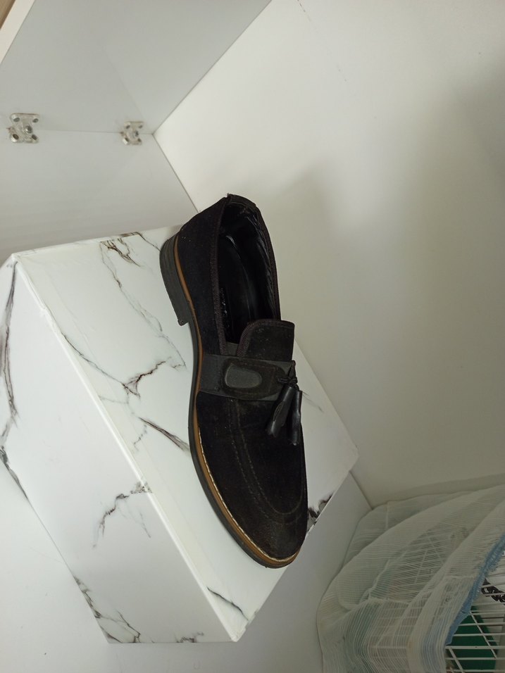 Kahverengi Süet Püsküllü Erkek Klasik Ayakkabı - Görsel 2