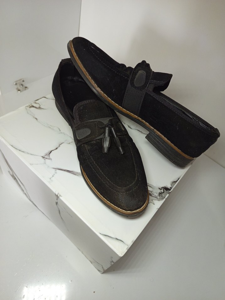 Kahverengi Süet Püsküllü Erkek Klasik Ayakkabı - Görsel 3