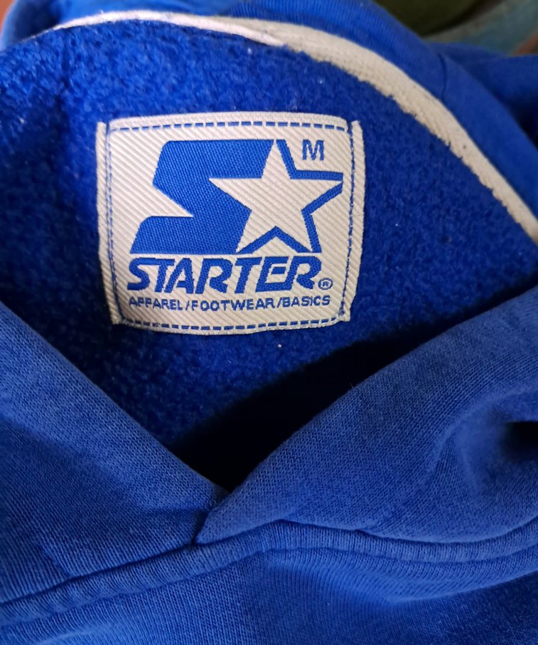 Mavi Uzun Kollu LA Baskılı Sweatshirt - Görsel 4