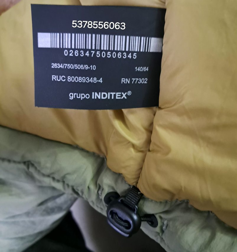 zara, fıstık yeşili çocuk montu - Görsel 3