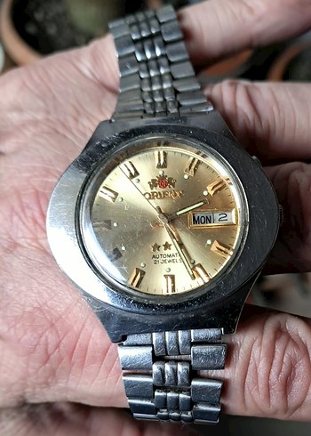 antika Erkek orient Kol Saati - Görsel 2