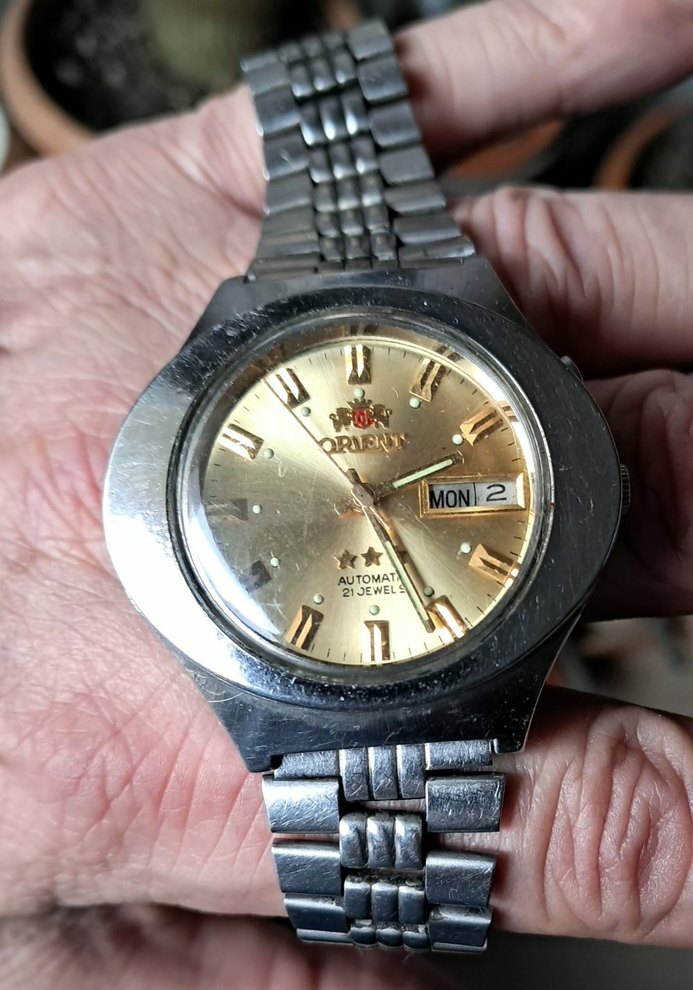 antika Erkek orient Kol Saati - Görsel 2