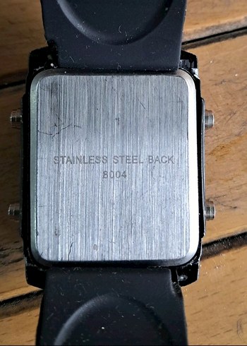 Siyah Dijital Erkek Biker Saat - Görsel 3