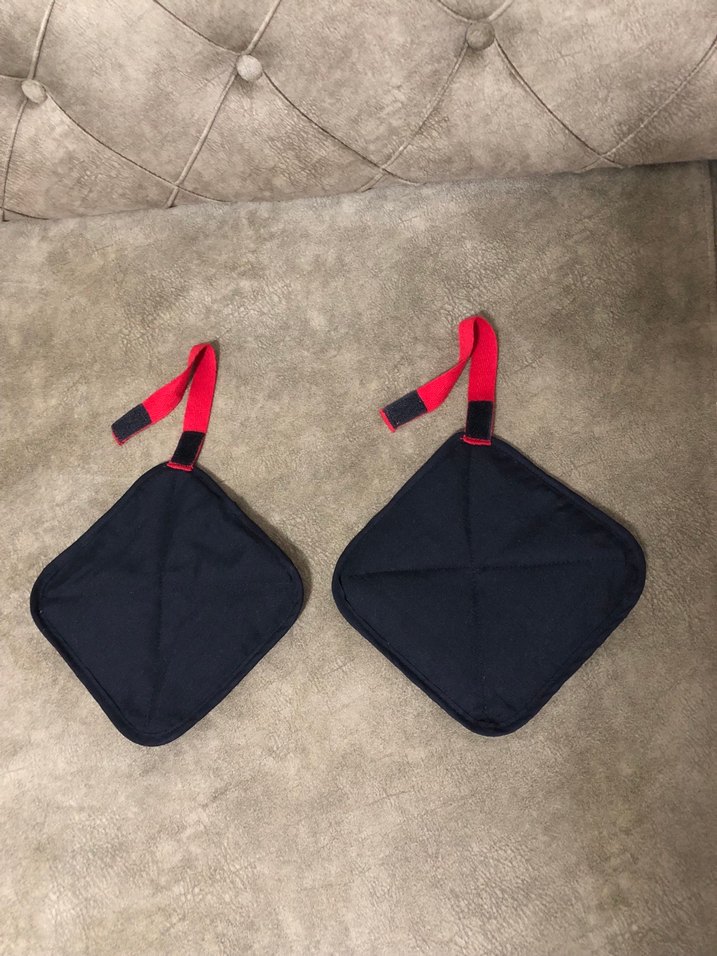 Renkli Nakışlı Karpuz Desenli Fırın Eldiveni - Görsel 2