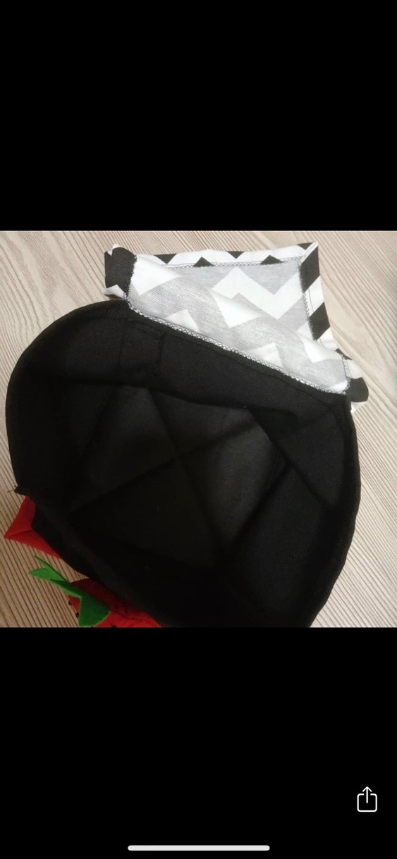 Çizgili ve Çilek Detaylı El Yapımı Set - Görsel 4