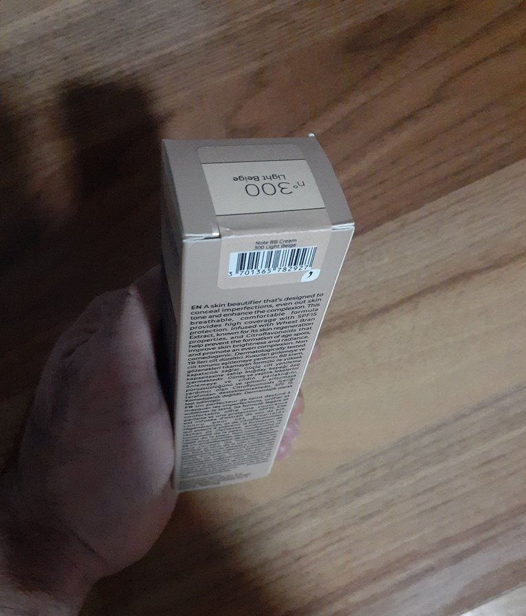 Note BB Krem SPF15 Tüm Cilt Tipleri İçin 300 Light Beige - Görsel 3