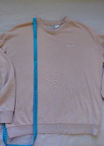 Bej Kadın Uzun Kollu Basic Sweatshirt - Görsel 4