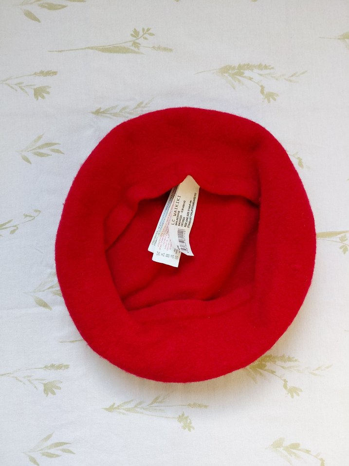 Kırmızı Ressam Şapka - Görsel 2