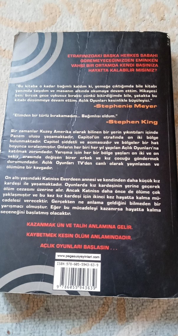 Açlık Oyunları - Suzanne Collins - Görsel 3