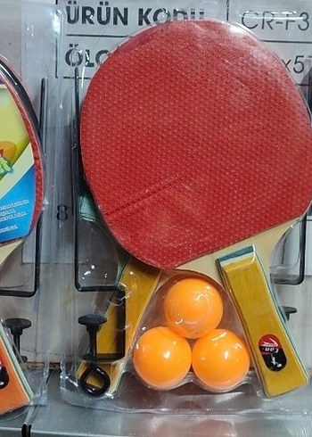 Fileli Masa Tenisi Raket Seti - Görsel 3