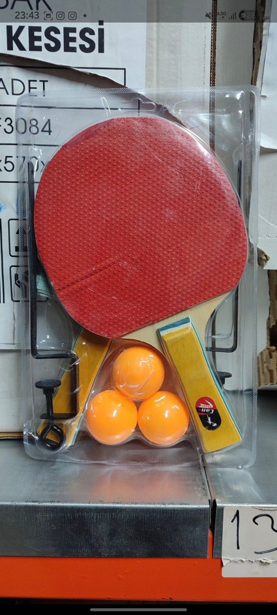 Fileli Masa Tenisi Raket Seti - Görsel 2