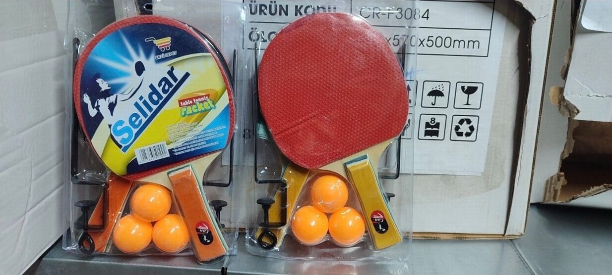 Fileli Masa Tenisi Raket Seti - Görsel 3
