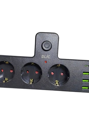 Blic FTR-12 Termal Korumalı Çoklu Priz - Görsel 3