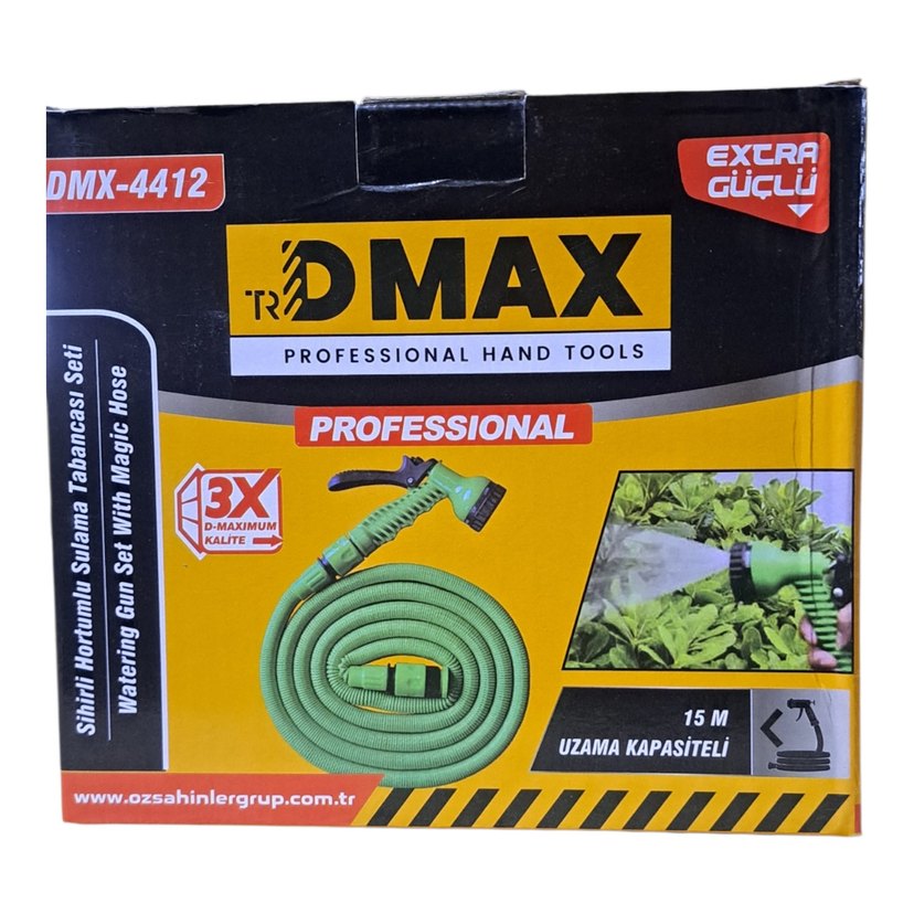 DMAX Yeşil Bahçe Hortumu 15m - Görsel 2