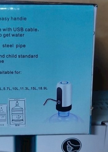 Tudor Otomatik Mavi Su Dağıtıcısı - Görsel 3