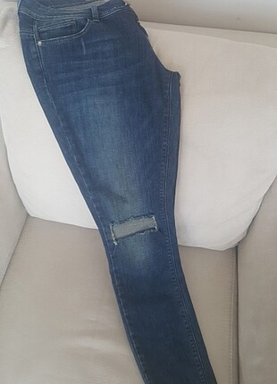 Bayan Yırtık Jeans