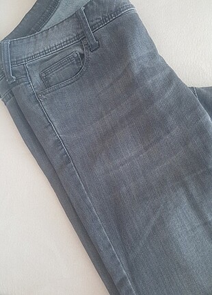 Bayan Mango Gri Jeans