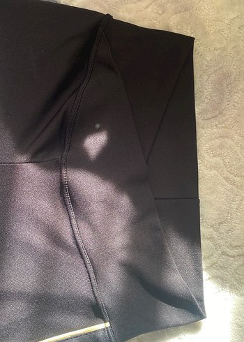 Siyah V Yaka Uzun Tayt - Görsel 2