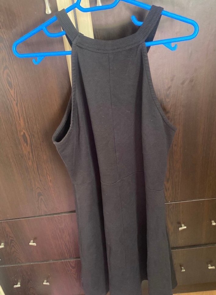 Siyah Yazlık Elbise - Görsel 3