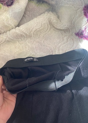 Siyah Drapeli Midi Kadın Etek - Görsel 3