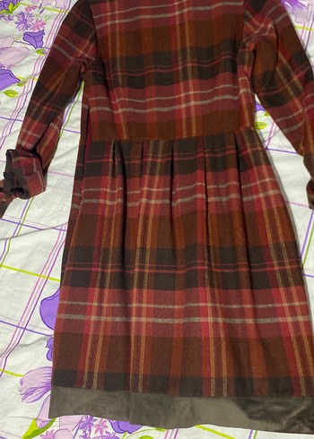 Gri renk Uzun Kollu Kadın Triko Elbise - Görsel 3