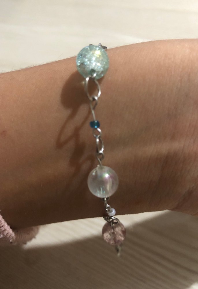 Pastel Renkli Boncuklu Bohem Bileklik - Görsel 3