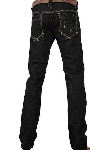 Erkek Siyah Kemerli Gucci Jeans 59 - Görsel 2