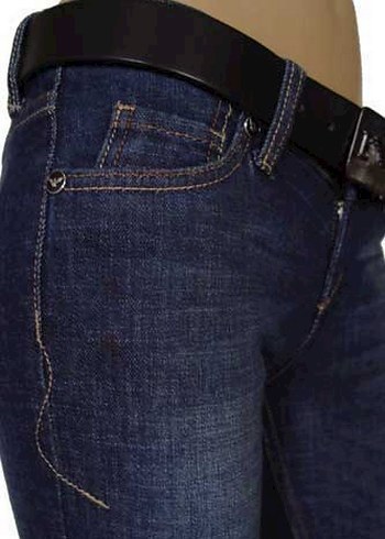 EMPORIO ARMANİ Kemerli Dar Kesim  Pantolon 75 - Görsel 5