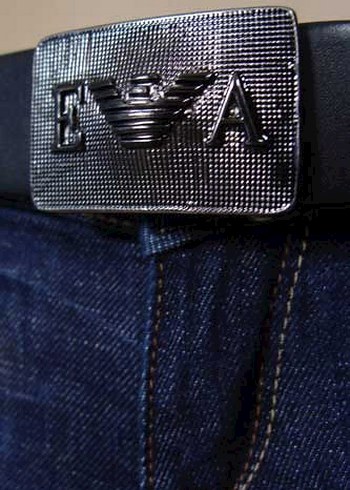 EMPORIO ARMANİ Kemerli Dar Kesim  Pantolon 75 - Görsel 6