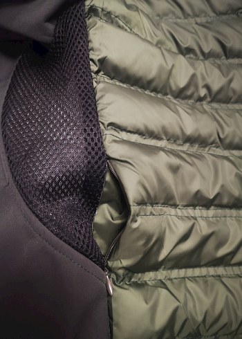 HUGO BOSS Erkek Haki Gri Regular Fit Bomber Ceket - Görsel 5