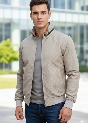 Gucci bej Erkek Ceket, Normal Boy, Regular Fit - Görsel 2