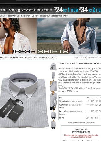 DG Erkek Gri beyaz çizgili Uzun Kollu Gömlek - Görsel 8