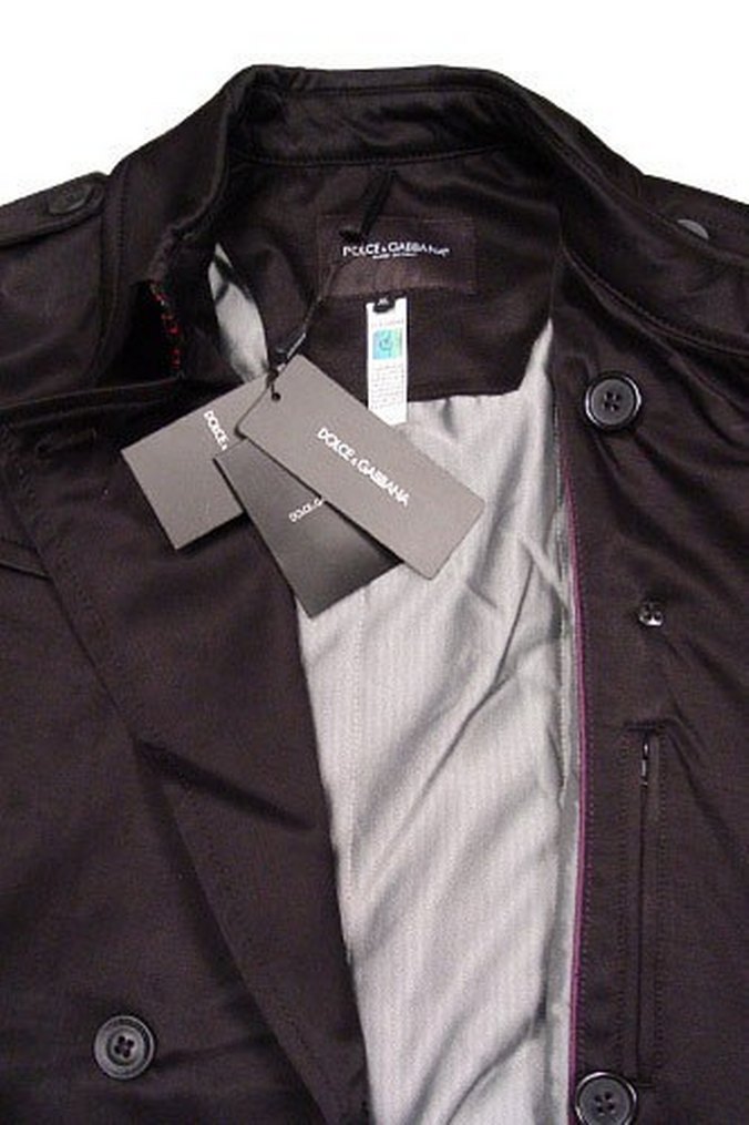 D&G Kemerli Erkek Trençkot - Görsel 3