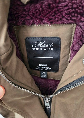 Haki Renli Kadın Kışlık Mont - Görsel 3