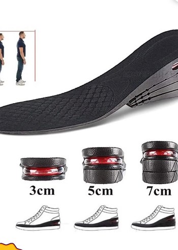 Siyah Biker Erkek Ayakkabı tabanı - Görsel 2