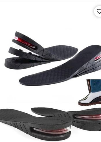 Siyah Biker Erkek Ayakkabı tabanı - Görsel 3