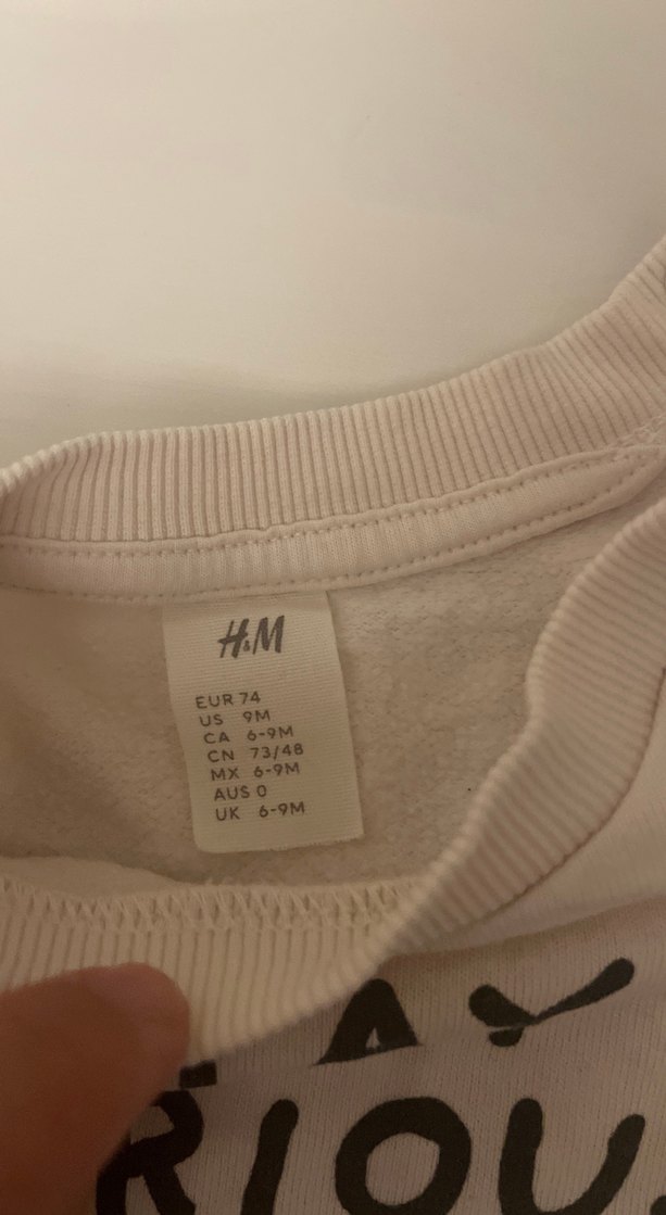 Erkek bebek krem Pamuklu Sweatshirt - Görsel 4