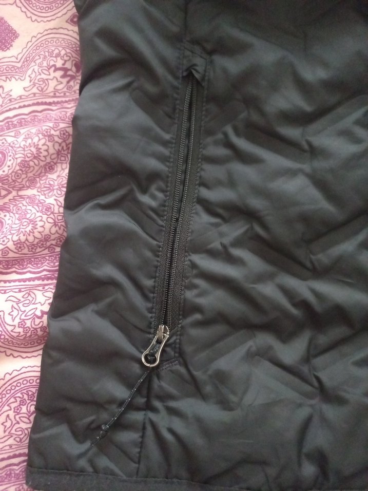 Kadın Siyah Fermuarlı Rahat Mont - Görsel 3